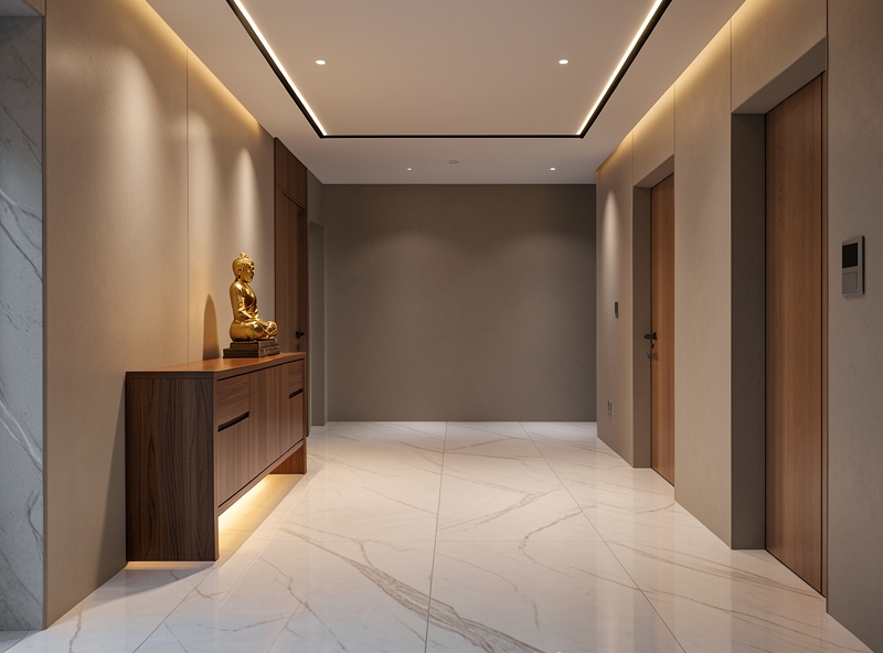 Aménagement de l'entrée selon les principes du Feng Shui