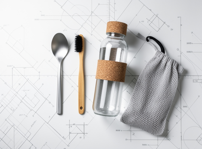 Cận cảnh bộ dụng cụ du lịch bền vững với thiết kế kỹ thuật cao