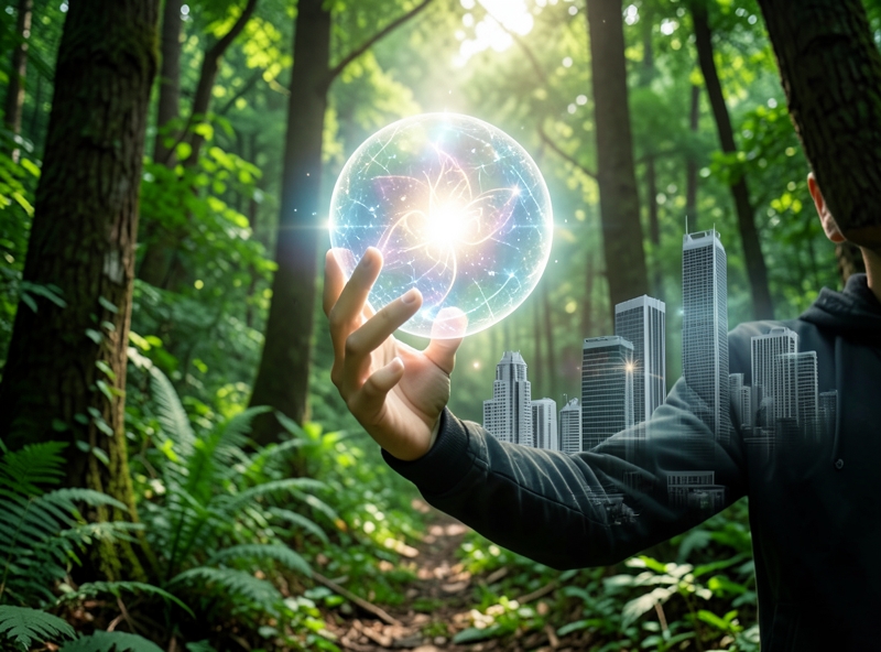 Sự đối lập giữa khao khát nội tại và sự an yên của thiên nhiên