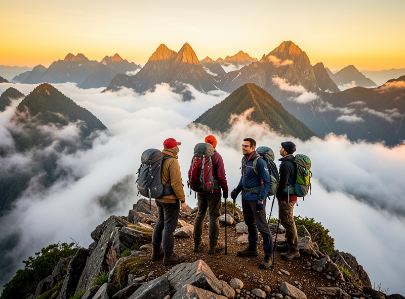 Trekking chinh phục đỉnh cao vùng Tây Bắc