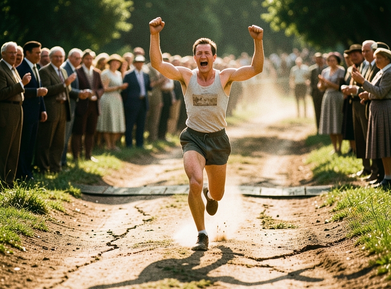 Roger Bannister phá vỡ giới hạn chạy 4 phút một dặm