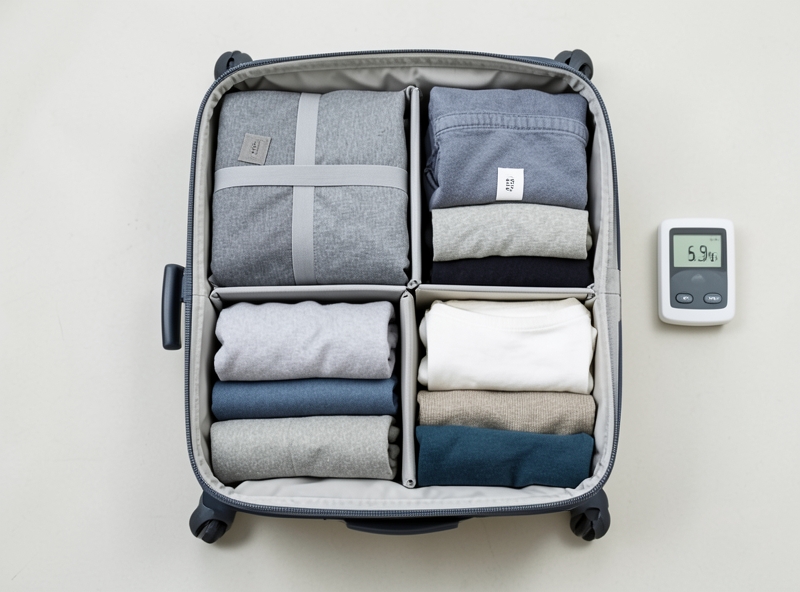 Sắp xếp hành lý xách tay theo kỹ thuật Ranger Roll