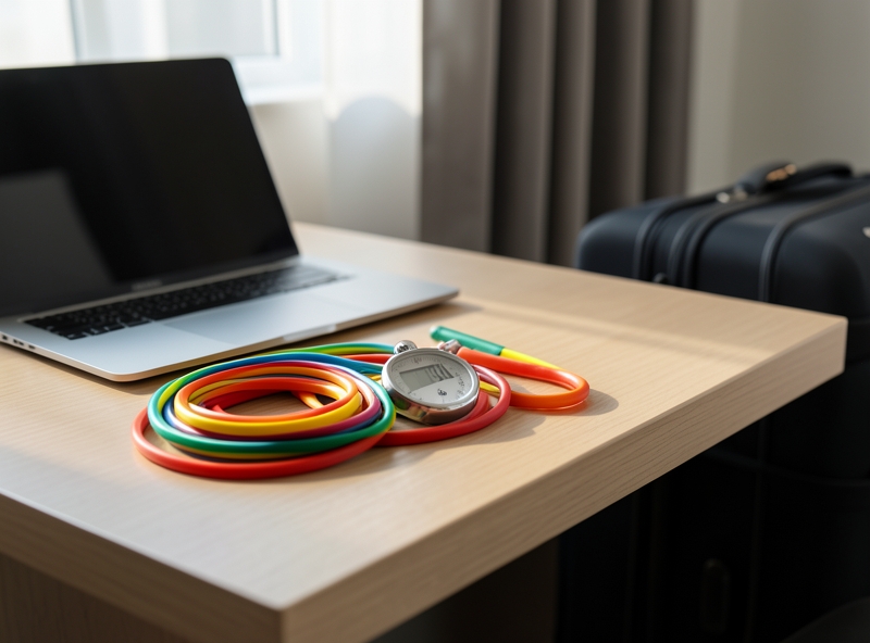 Thiết bị tập luyện nhỏ gọn cho người đi công tác