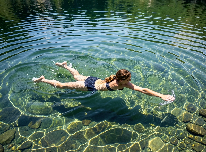 Kỹ thuật bơi phối hợp nhịp nhàng tay chân