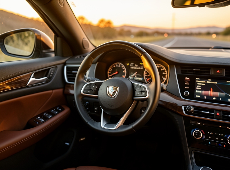 Sự hài hòa giữa nội thất và màu sắc phong thủy xe hơi