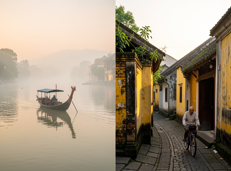 Vẻ đẹp tĩnh lặng của di sản Huế và Hội An