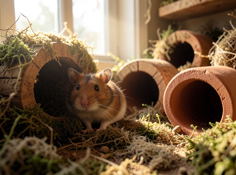 Không gian sống tự nhiên cho thú cưng nhỏ