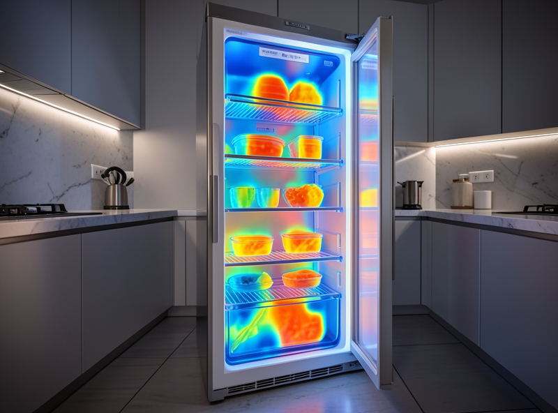 Sơ đồ nhiệt tầng trong tủ lạnh hiện đại