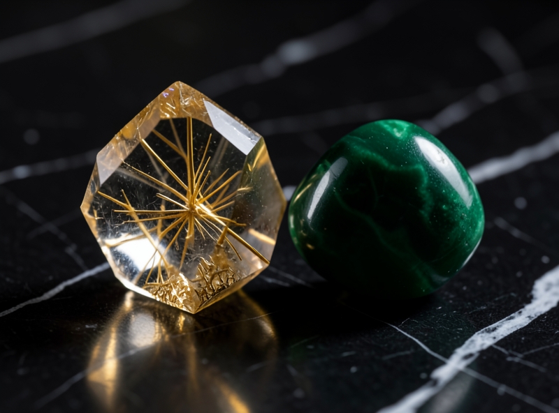 Pierres feng shui pour les éléments Métal et Bois