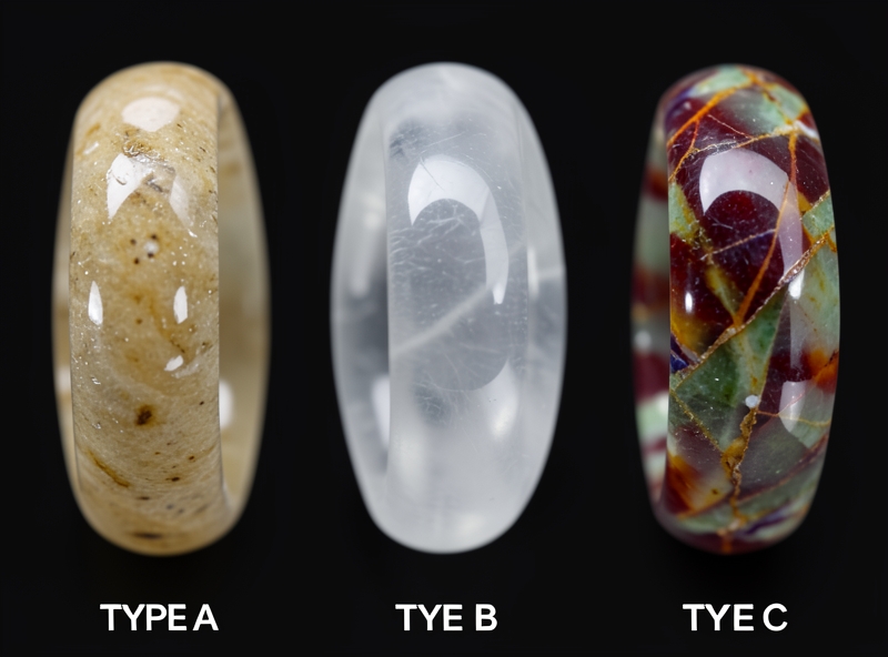 Phân biệt Ngọc A, B và C qua vẻ ngoài