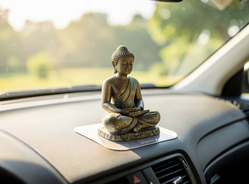 Cách đặt tượng Phật trên taplo xe ô tô đúng chuẩn