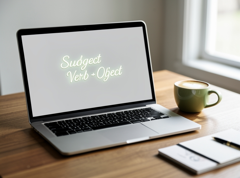 Mô tả cấu trúc câu tiếng Anh dưới dạng phương trình toán học