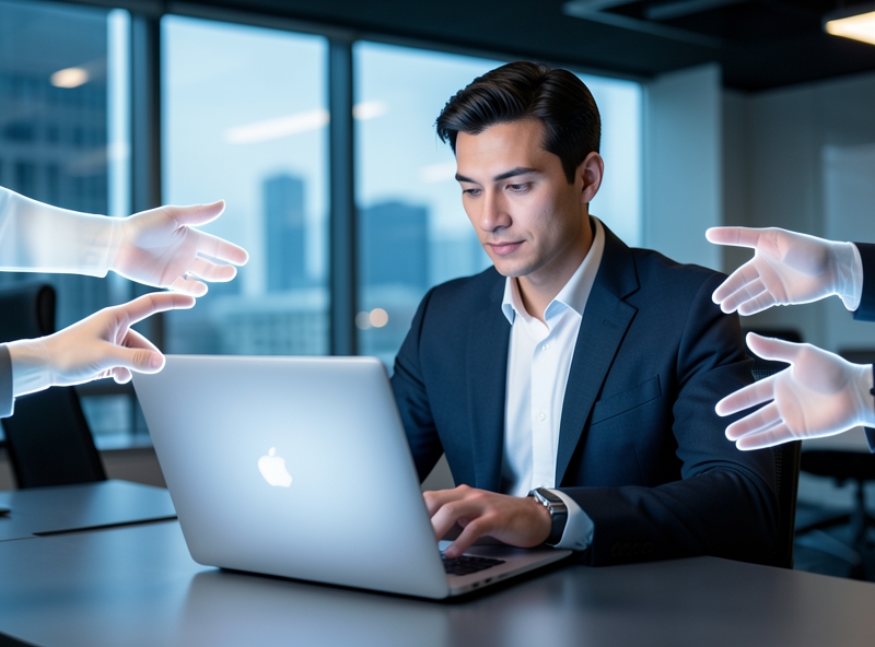 Nhân viên văn phòng đối mặt với áp lực công việc