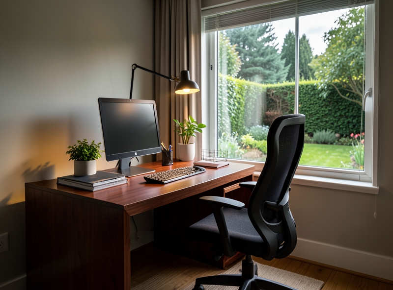 Bí quyết bố trí Home Office: Tăng tập trung và vượng sự nghiệp