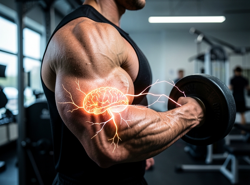 Minh họa sự kết nối tâm trí và cơ bắp trong tập luyện