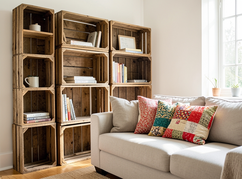 Trang trí nhà bằng đồ tái chế