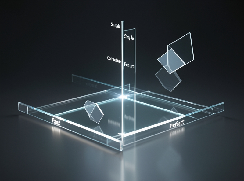 Mô hình hệ tọa độ 12 thì trong tiếng Anh