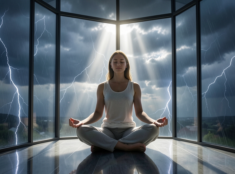 Sự tĩnh lặng bên trong giữa giông bão cuộc đời