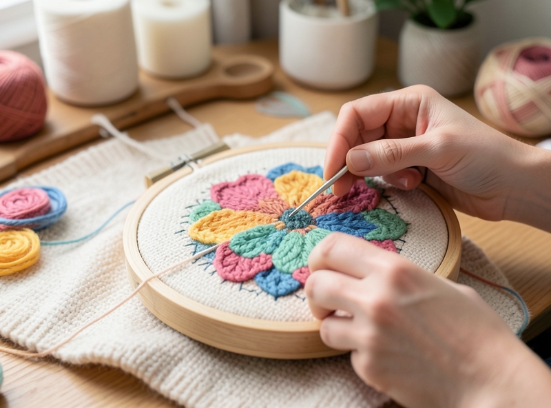 Punch Needle: Kỹ thuật thêu xù thư giãn tại nhà