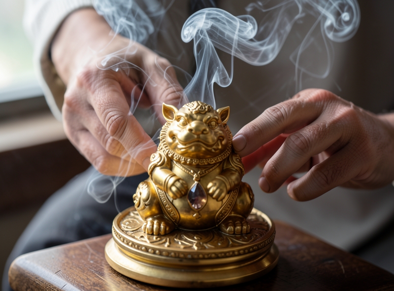 Nghi thức thanh tẩy và khai quang vật phẩm phong thủy