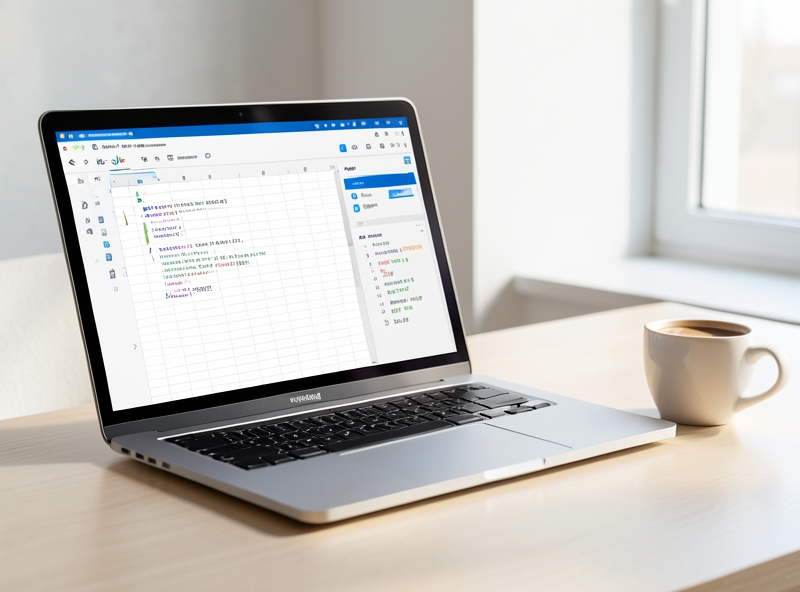 Giao diện làm việc Google Sheets và Apps Script