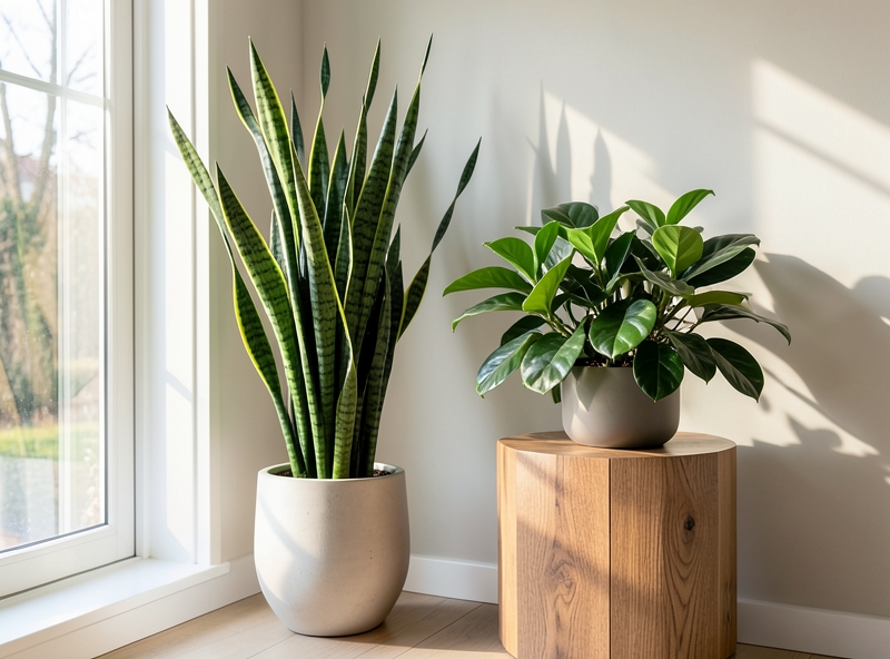 Sự kết hợp hoàn hảo giữa Lưỡi Hổ và Kim Tiền trong không gian sống