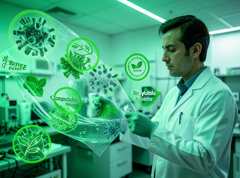 Phân tích cấu trúc nhựa và nhãn xanh