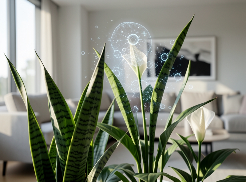 Cơ chế thanh lọc không khí của cây xanh