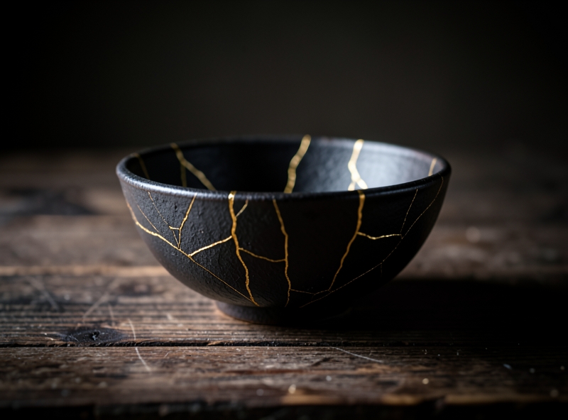 Nghệ thuật Kintsugi ẩn dụ cho sự tăng trưởng sau sang chấn