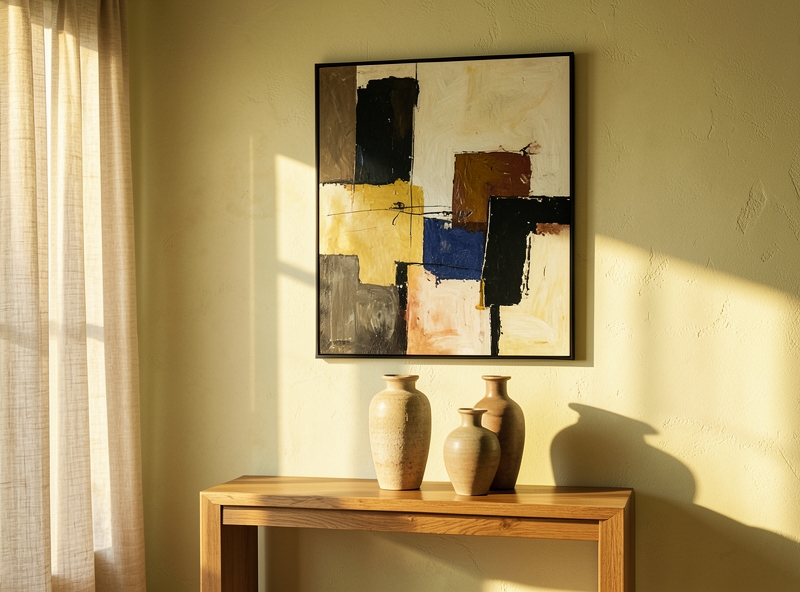 Trang trí tường theo tỷ lệ vàng