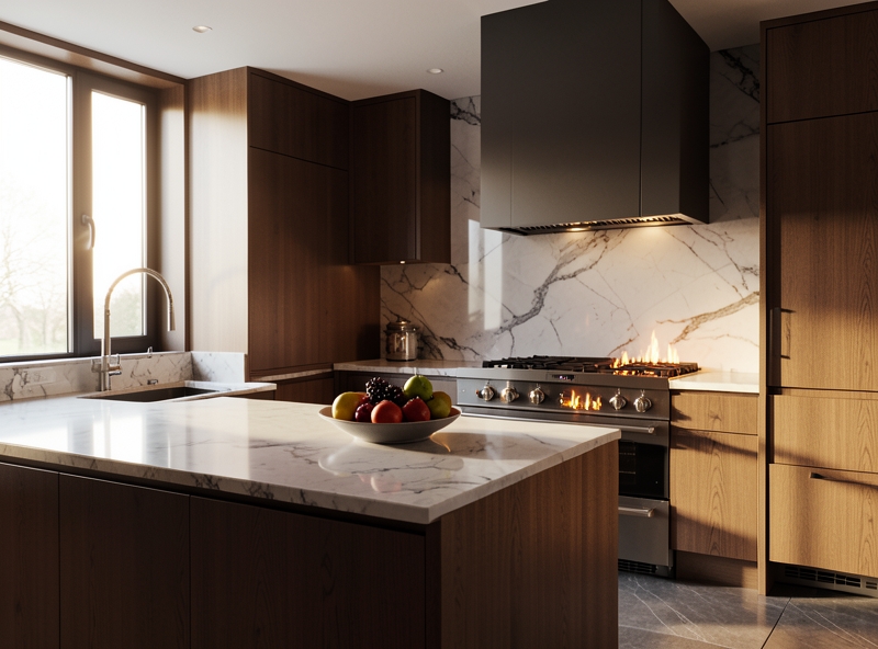 Feng Shui de cuisine moderne