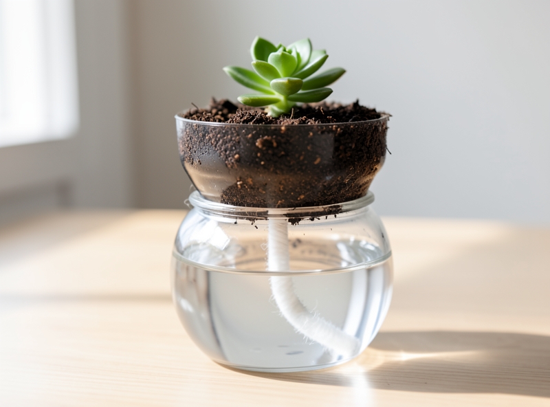 Hệ thống tưới tự thẩm thấu từ chai nhựa