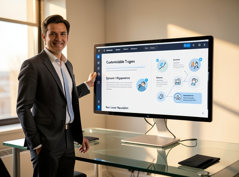 Giao diện tương tác phi tuyến tính trên slide PowerPoint ứng dụng kỹ thuật Trigger
