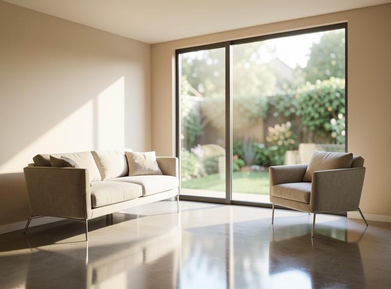 Không gian nội thất tràn ngập ánh sáng tự nhiên