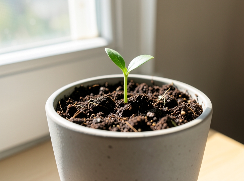 Sự phát triển của mầm xanh tượng trưng cho thói quen nhỏ