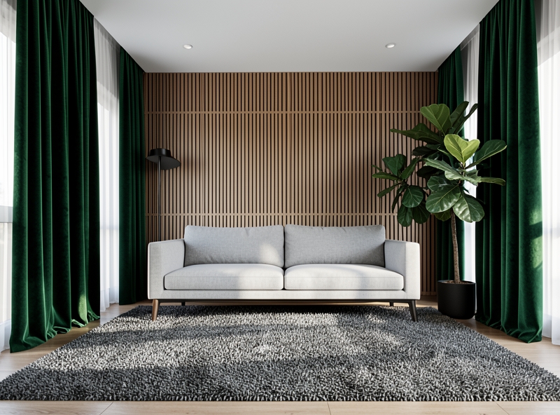 Modern acoustic interior design