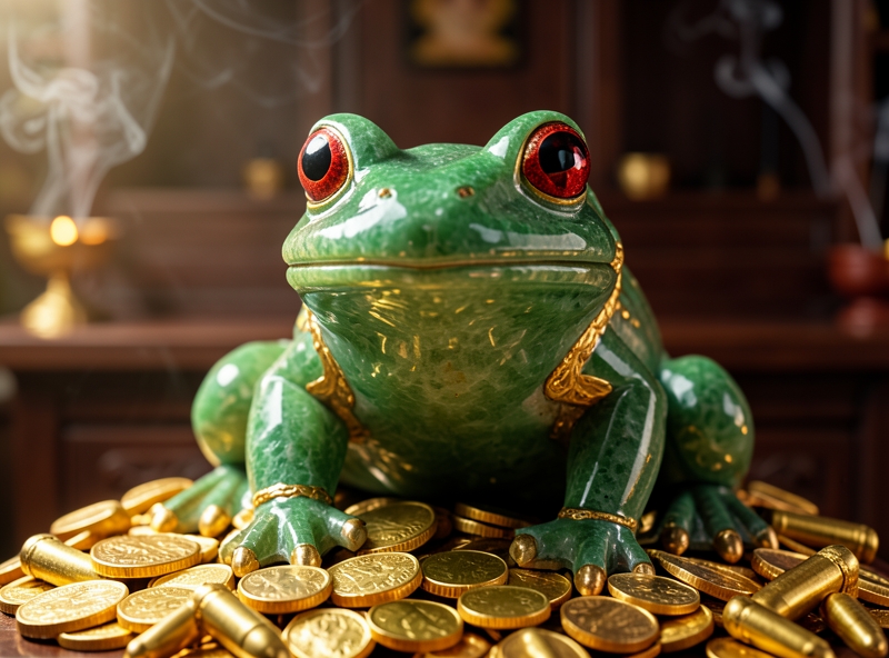 Tượng Thiềm Thừ phong thủy chiêu tài lộc