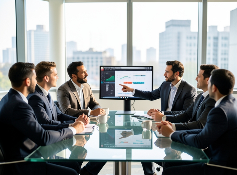 Gruppendiskussion in einem professionellen Umfeld