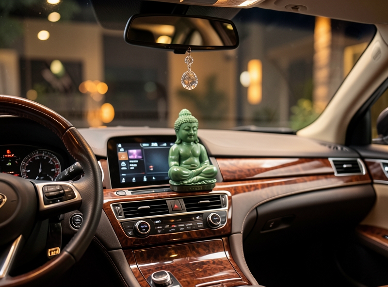 Objets de Feng Shui pour neutraliser les énergies négatives dans la voiture