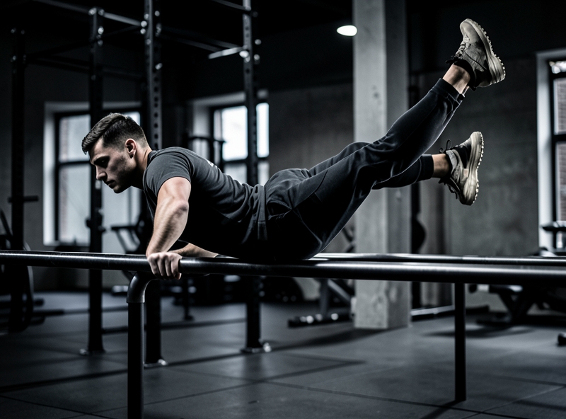 Kỹ thuật L-sit kiểm soát cơ thể