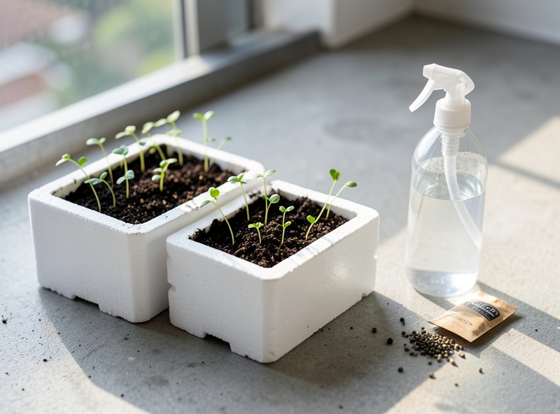 Vật tư làm vườn ban công tiết kiệm