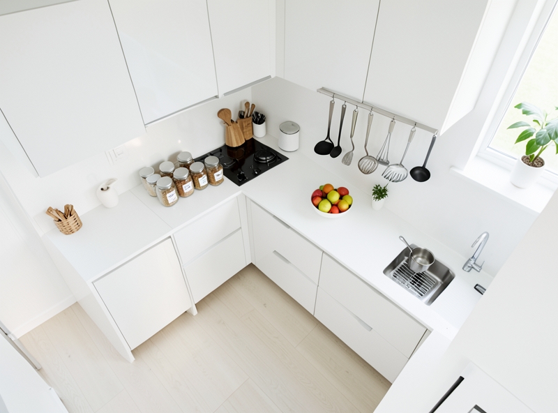 Quy tắc sắp xếp bếp khoa học cho người bận rộn