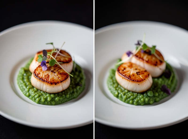 Nghệ thuật trình bày đĩa ăn fine dining áp dụng quy tắc số lẻ và dựng khối