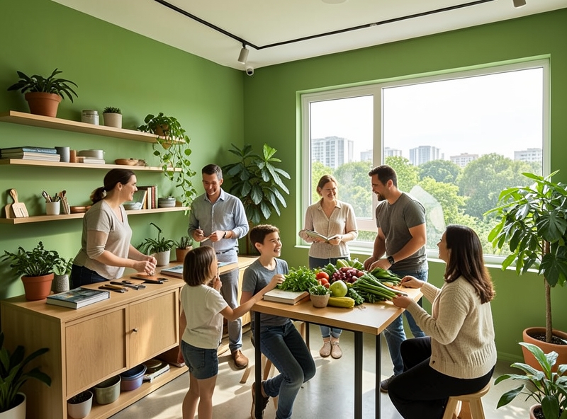 Mô hình cộng đồng chia sẻ tiện ích xanh