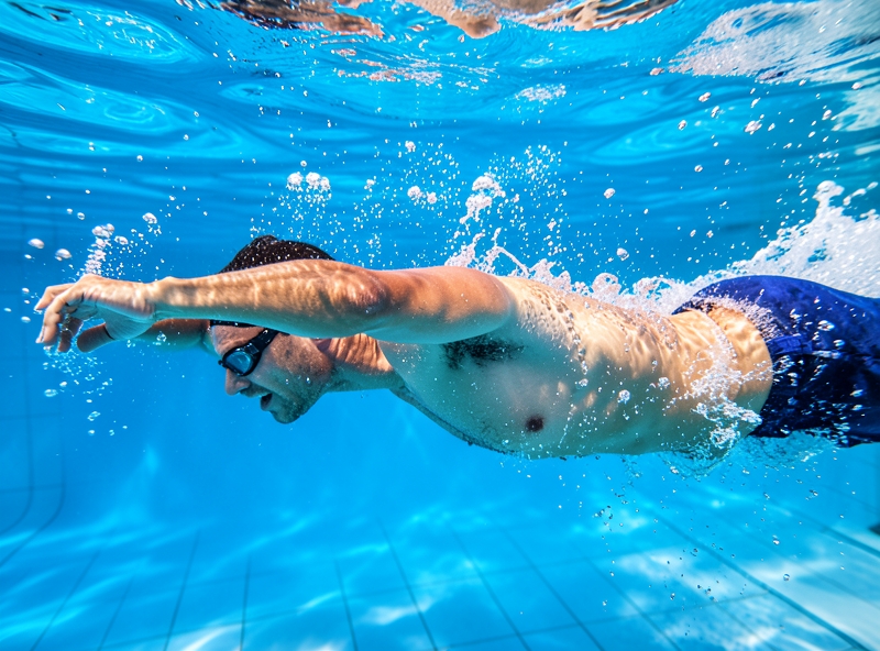 Kỹ thuật tì nước trong bơi sải
