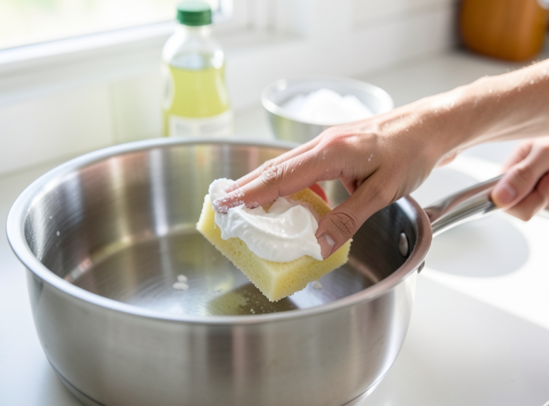 Quy trình làm sáng đồ dùng nhà bếp