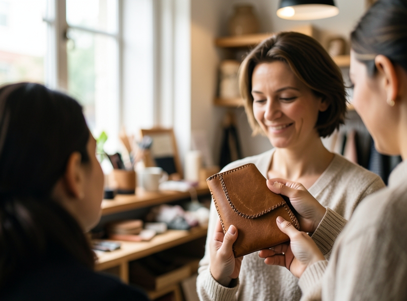 Trải nghiệm khách hàng tại cửa hàng thủ công