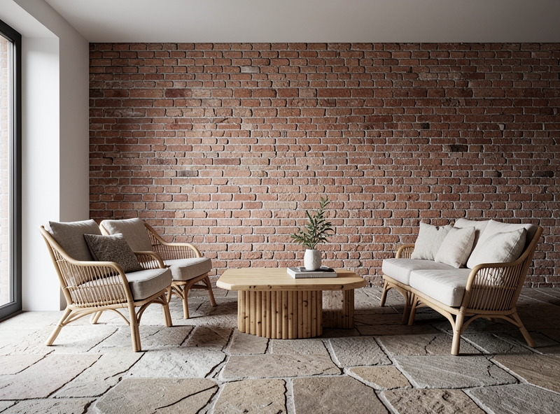 Trang trí nhà cửa với vật liệu tự nhiên