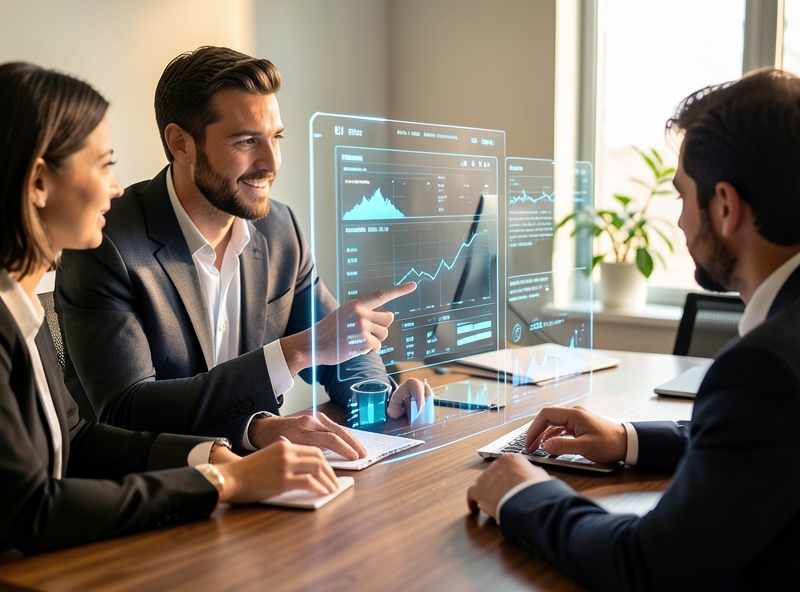 Sự kết hợp giữa công nghệ và con người trong văn phòng hiện đại