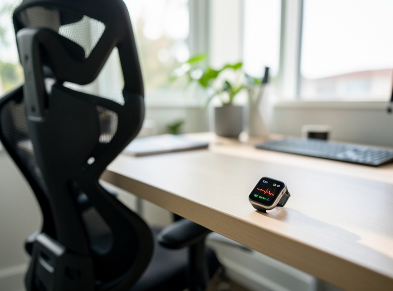 Ghế công thái học và thiết bị đo lường vận động